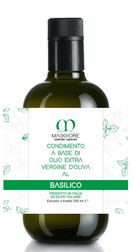 OLIO AROMATIZZATO AL BASILICO
