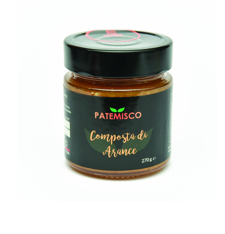 COMPOSTA DI ARANCE DA 50 GR