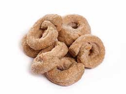 TARALLI ZUCCHERATI CON CIOCCOLATO 250 GR