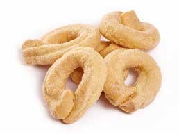 TARALLI ZUCCHERATI AL VINO BIANCO 250 GR