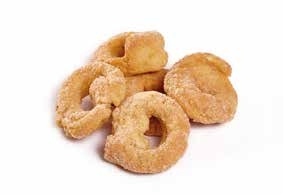 TARALLI ZUCCHERATI AL VINO BIANCO 250 GR