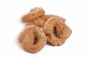 TARALLI ZUCCHERATI AL RHUM E CROCCANTINO 250 GR