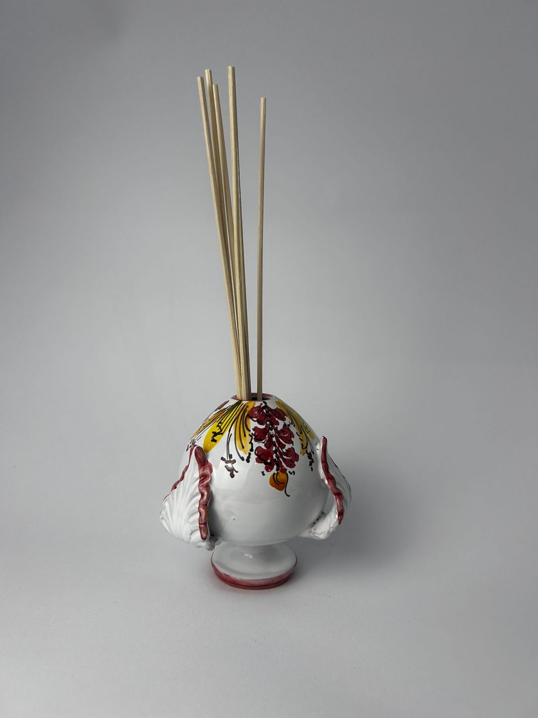 PUMO DIFFUSORE DIPINTO A MANO ROSSO