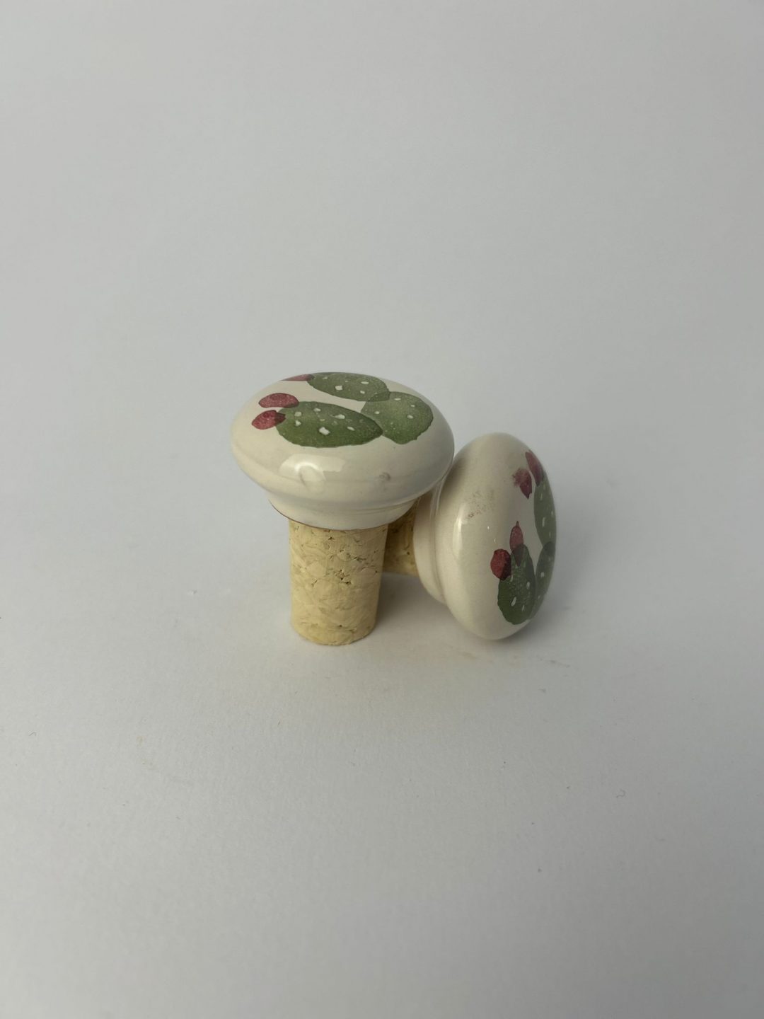 TAPPI PER BOTTIGLIE IN CERAMICA DIPINTI A MANO