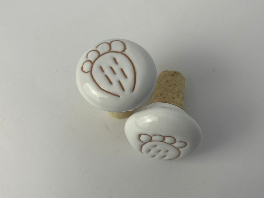 TAPPI PER BOTTIGLIE IN CERAMICA INCISA