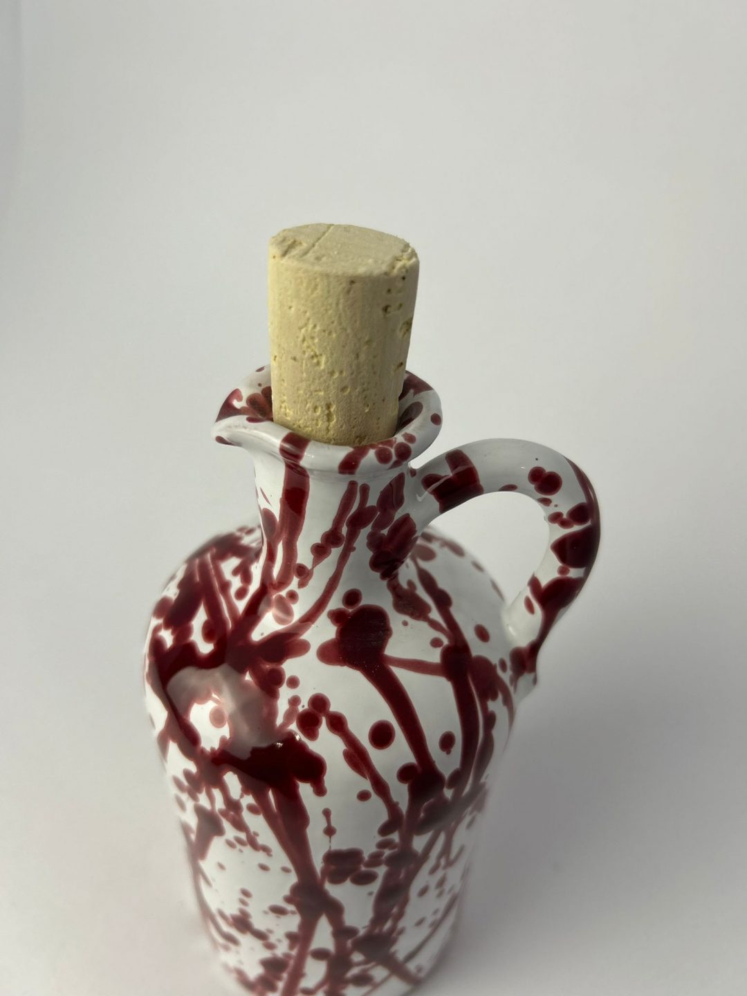 OLIERA IN CERAMICA ROSSO DA 250 ML - immagine 3