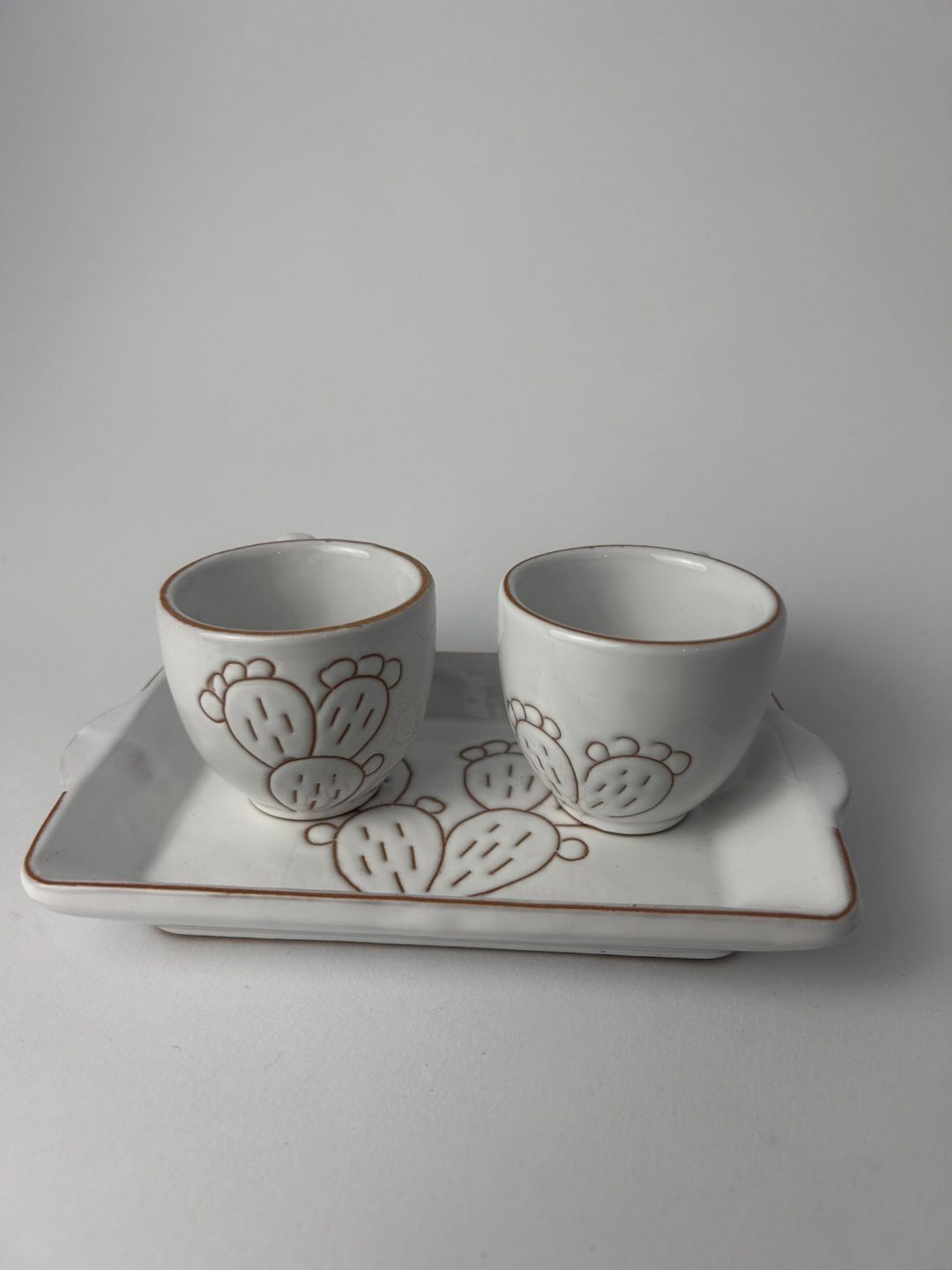 SET DA CAFFE' INCISO A MANO