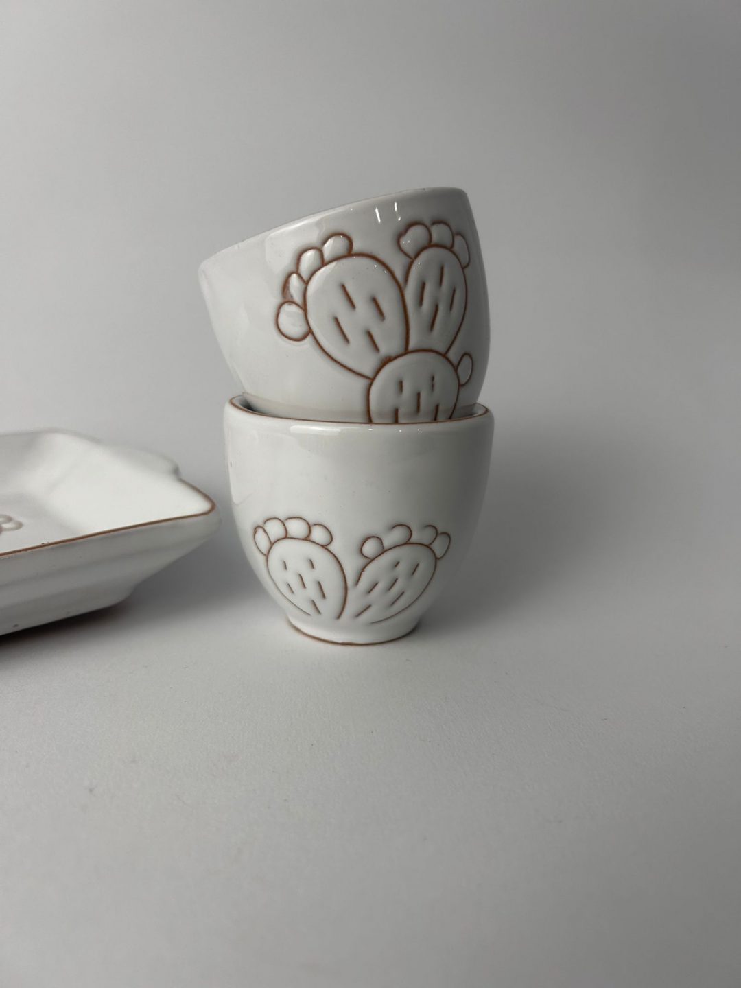 SET DA CAFFE' INCISO A MANO - immagine 3