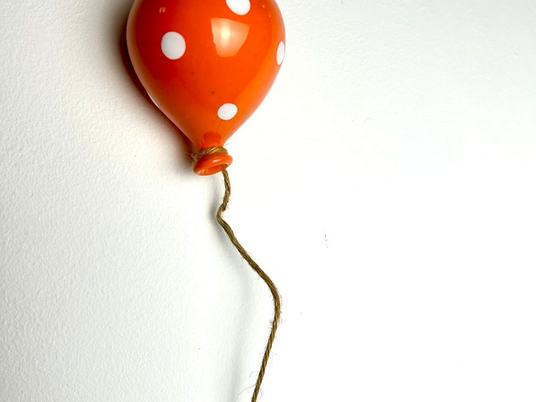 PALLONCINO IN CERAMICA DA 10 CM